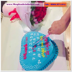 Combo Bánh Kem & Hoa Tươi - MM36